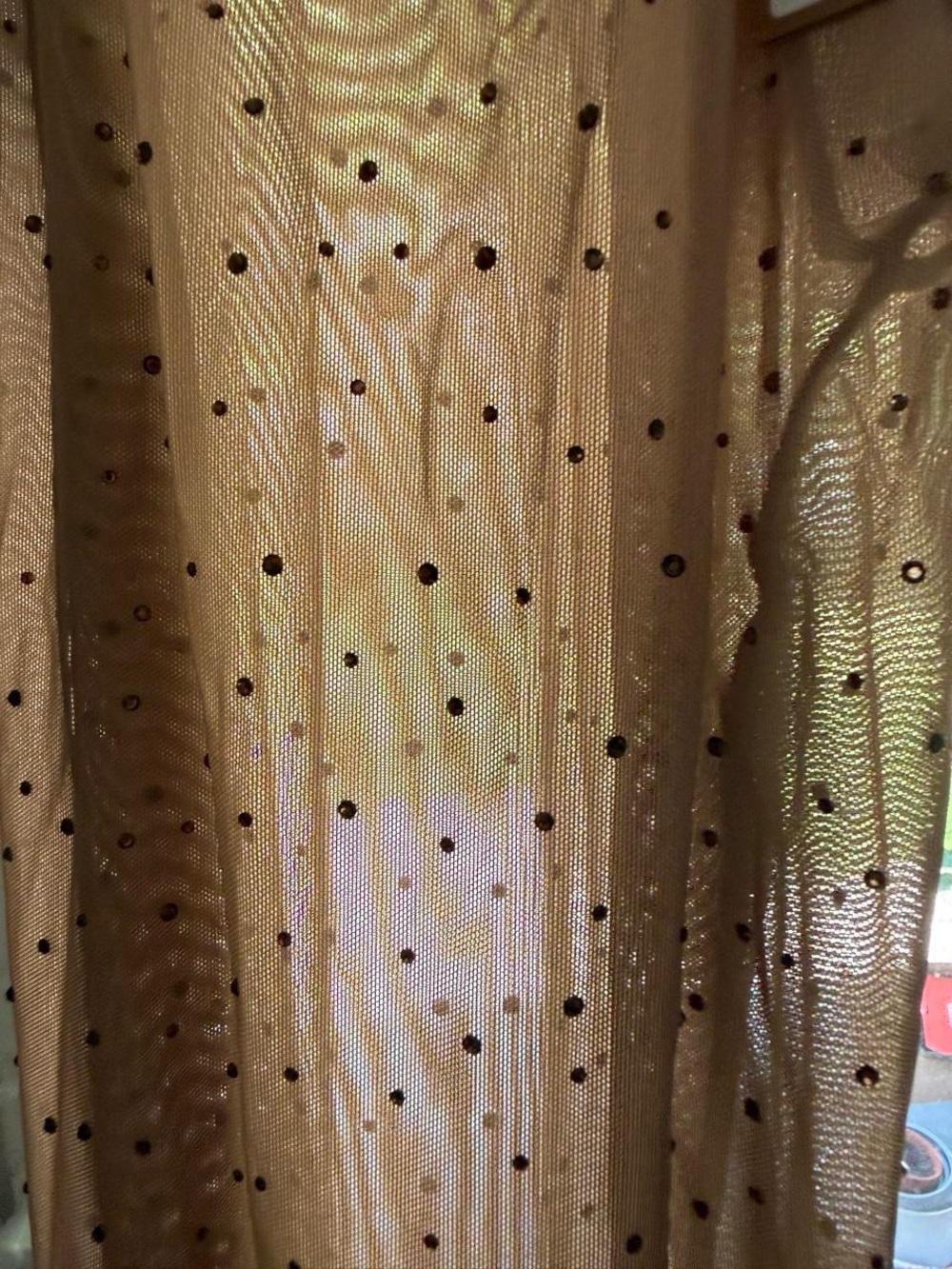 SKIMS RARE Mesh Rhinestone Long Coverup Dress - Picture 4 of 11
